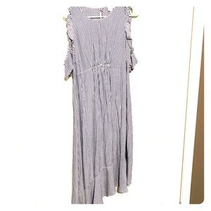 Isabel Maternity Striped Dress